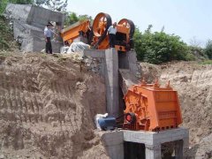 River gravel sand production line in Jiaozuo