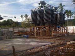 Delafossite beneficiation plant