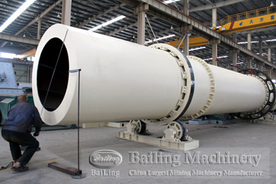 Rotary drum dryer