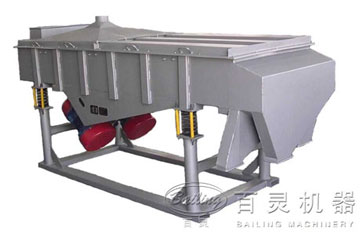 Linear vibrating screen