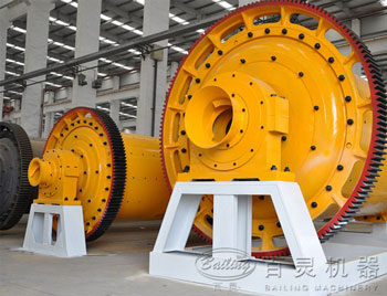 Dry process ball mill