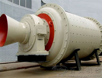 Centrally-driven ball mill