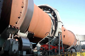 Limonite rotary kiln